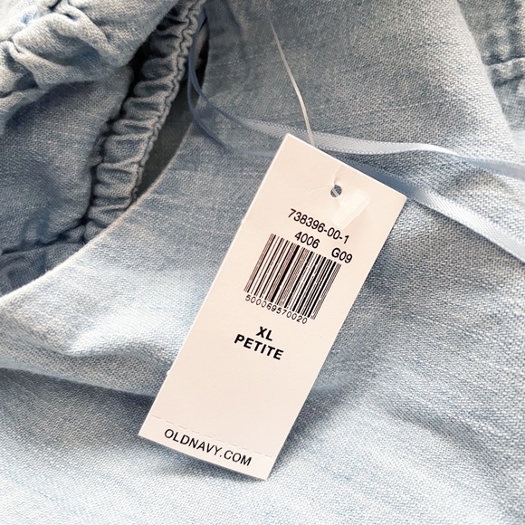 Old Navy Ruffle Denim Mini Dress - Picture 3 of 6